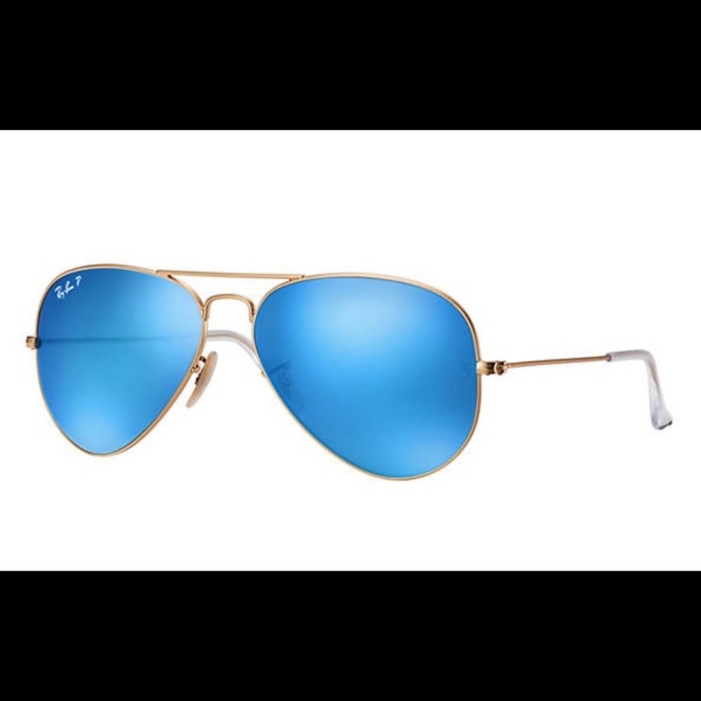 Ray-Ban Blue Flash Polarized Aviator Sunglasses